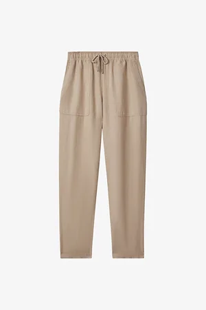 Reiss Romie Relaxed-fit High-rise Stretch-woven Trousers