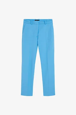 Joseph Coleman Slip-pocket Straight-leg Regular-fit Stretch-woven Trousers