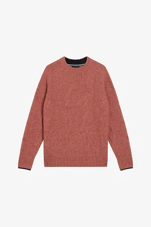 Ted Baker Enroe Regular-fit Cable-knit Wool-blend Jumper