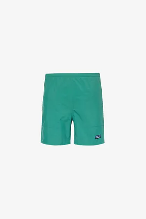 Patagonia Baggies Lights Branded-print Recycled-nylon Shorts
