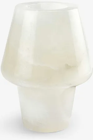 SOHO Ava Tapered Alabaster Vase 25cm