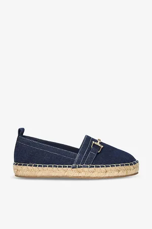 Dune Gellato Snaffle-trim Flat Denim Espadrilles