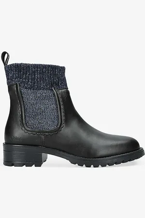 Chloé Sock-style Leather Chelsea Boots 6-9 Years