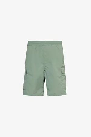Carhartt Evers Brand-patch Woven Cargo Shorts