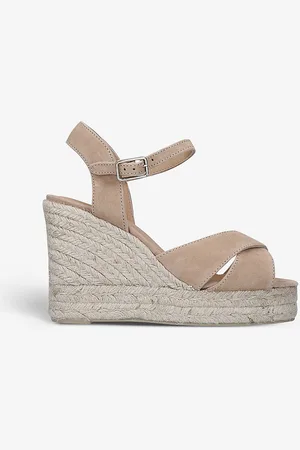 Castaner Blaudell Open-toe Suede Wedge Espadrilles