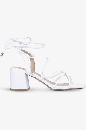 Kurt Geiger Roma Strappy Vegan-leather Heeled Sandals