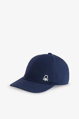 Benetton Brand-print Adjustable Cotton Baseball Cap