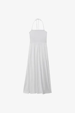 Reiss Yara Tie-back Stretch-jersey Maxi Dress