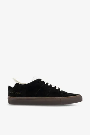 COMMON PROJECTS Tennis 70 Number-print Suede Low-top Trainers