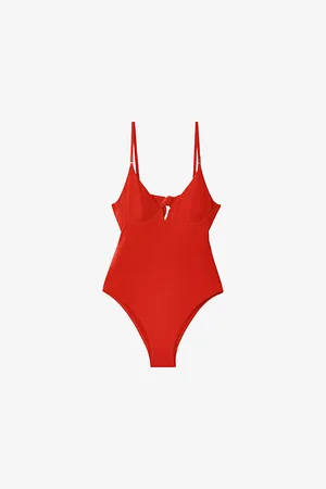 Reiss Amber Underwired Tie-back Swimsuit
