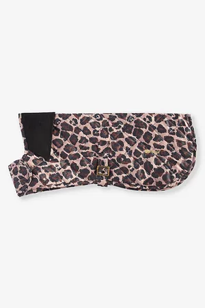 Barbour Boulevard Leopard-print Quilted Shell Dog Coat