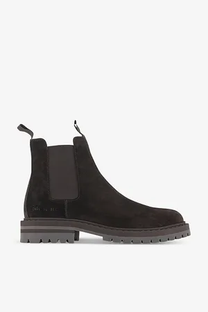 COMMON PROJECTS Suede Chelsea Boots