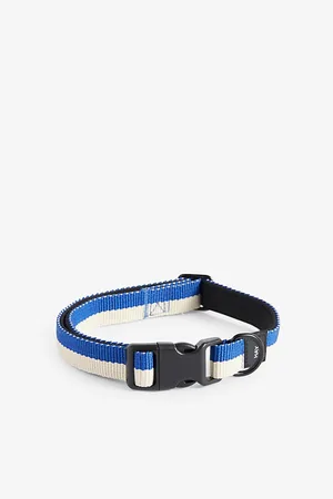 Hay Striped Flat Recycled-polyester Dog Collar