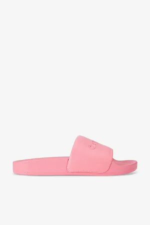 Carvela Frame Logo-embossed Rubber Sliders