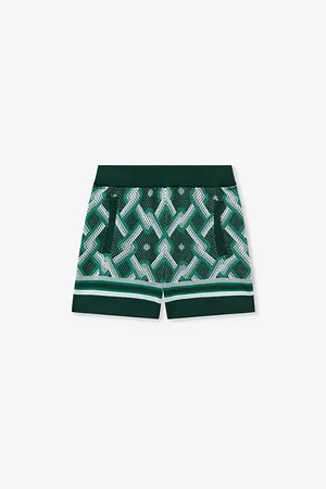 Reiss Jack Abstract-print Elasticated-waist Knitted Shorts 4-13 Years