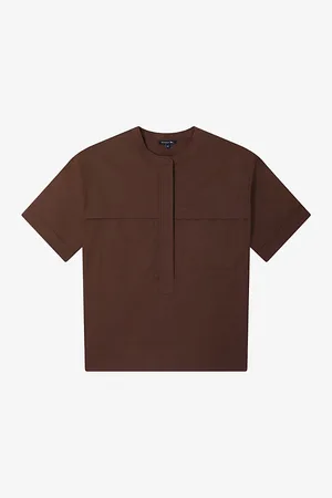Soeur Tegan Patch-pocket Relaxed-fit Cotton Blouse