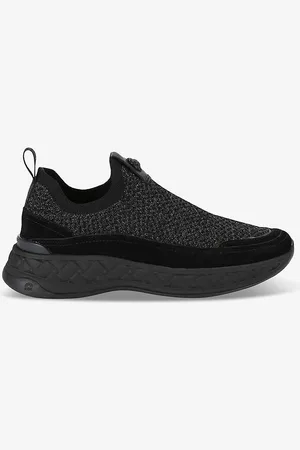 Kurt Geiger Kensington Eagle-embellished Knitted Low-top Trainers