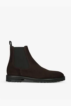 Kurt Geiger Hunt Round-toe Suede Chelsea Boots