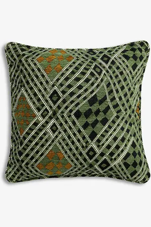 SOHO Djbouti Linen-silk Blend Cushion 50cm X