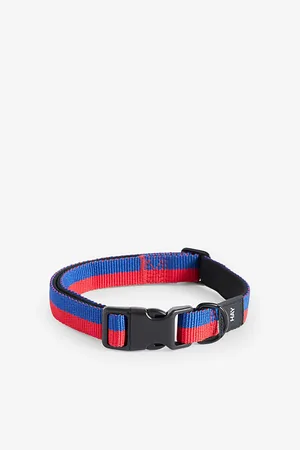 Hay Striped Flat Recycled-polyester Dog Collar