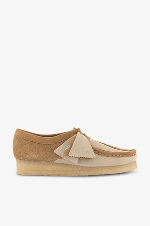 Clarks Wallabee Logo-tag Suede Shoes