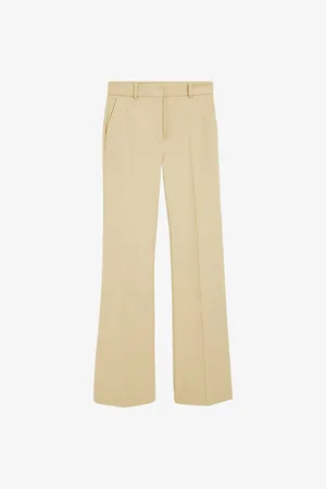 Joseph Tafira Flared-leg Mid-rise Stretch-woven Trousers