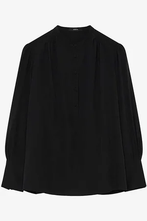 Joseph Buci Silk Crepe De Chine Blouse