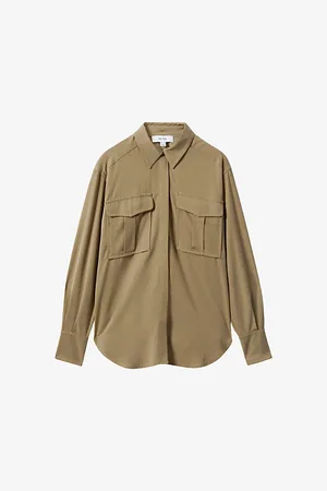 Reiss Isador Patch-pocket Relaxed-fit Woven Shirt