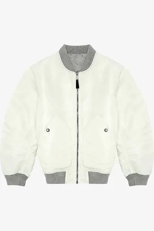 Diesel J-mattan Patch-pocket Nylon Bomber Jacket