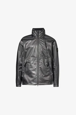 Stone Island Metallic Brand-badge Shell Jacket