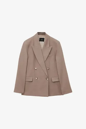 Joseph Jaden Peak-lapel Double-breasted Stretch-cotton Blazer