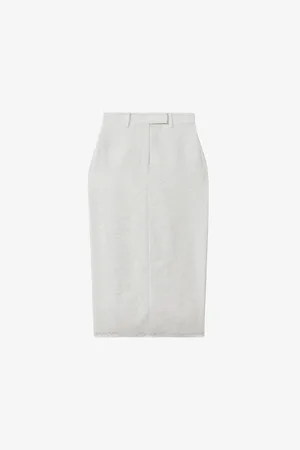 Reiss Denva Floral-burnout Slim-fit Woven Midi Skirt