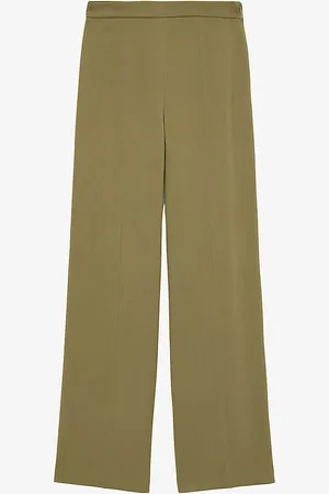 Joseph Alane Wide-leg High-rise Woven Trousers