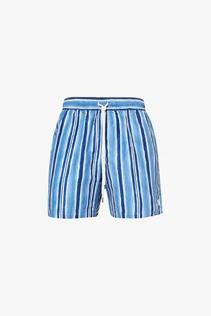 Ralph Lauren Traveller Logo-embroidered Recycled-polyester Swim Shorts