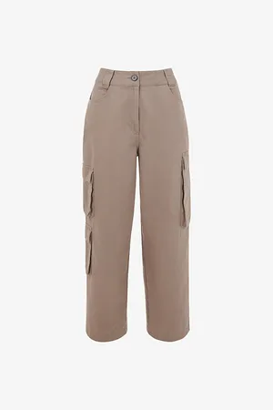 Whistles Phoebe Regular-fit High-rise Cotton Trousers