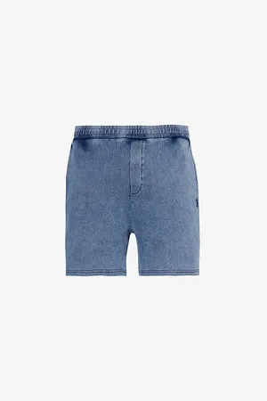 Daily paper Abasi Logo-embroidered Stretch-cotton Jersey Shorts