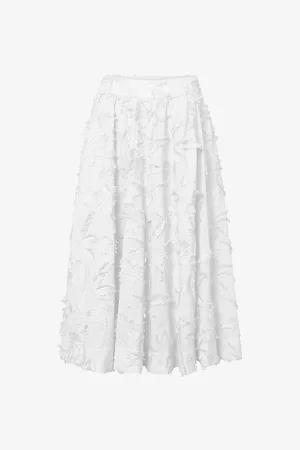Twist & tango Meadow A-line Organic-cotton Midi Skirt