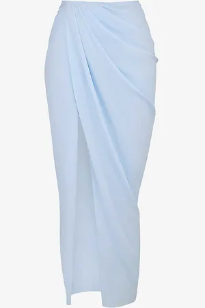 House Of Cb Vesper Floral-print Stretch-woven Maxi Skirt