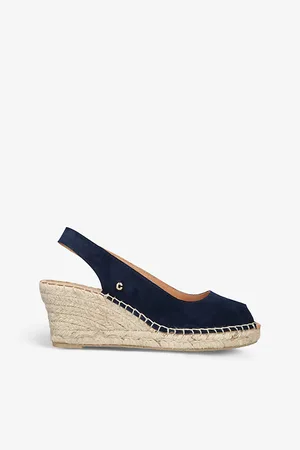 Carvela Comfort Sharon 2 Wedge-heel Leather Espadrilles