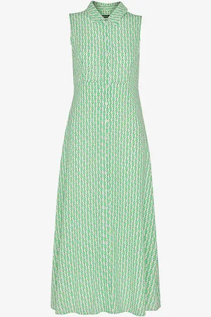 Whistles Graphic-print Woven Maxi Dress