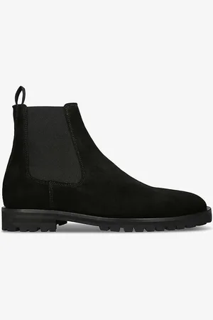 Kurt Geiger Hunt Elasticated-panel Suede Chelsea Boots
