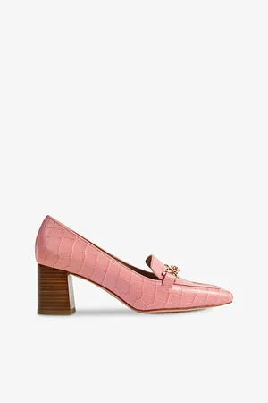 LK Bennett Samantha Snaffle-trim Patent-leather Heeled Loafers