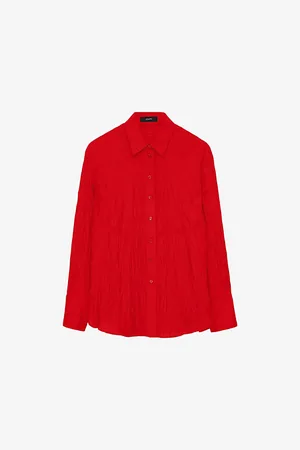 Joseph Bercy Relaxed-fit Textured Silk Blouse