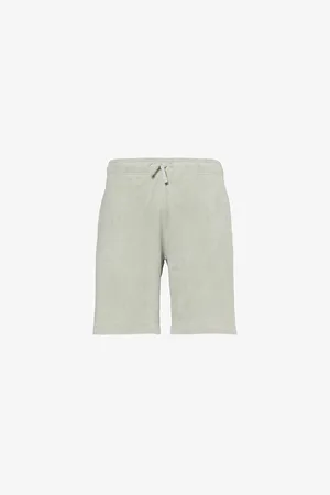 Barbour Drawstring-waist Towelling-textured Cotton Shorts