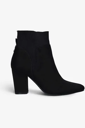 Kurt Geiger Vegan Tobi2 Suedette Heeled Boots