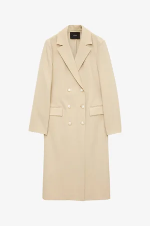 Joseph Peak-lapel Double-breasted Stretch-wool Coat
