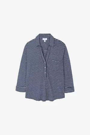 The White Company Stripe-pattern Linen Shirt