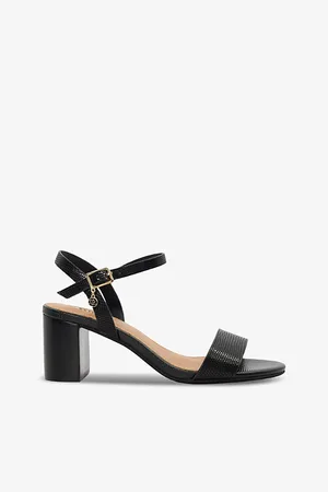 Dune Jelly Leather Heeled Sandals
