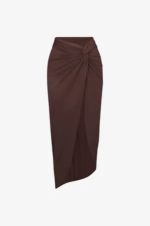 SKIMS Signature Swim Tie-knot Stretch Recycled-nylon Sarong
