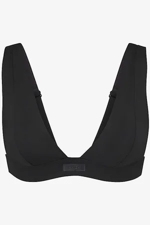 SKIMS Rcycld Plunge Bik Top